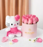 Box de Hello Kitty con Flores