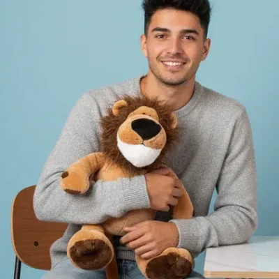 peluche-leon