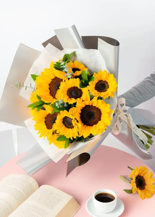Ramo de 12 Girasoles